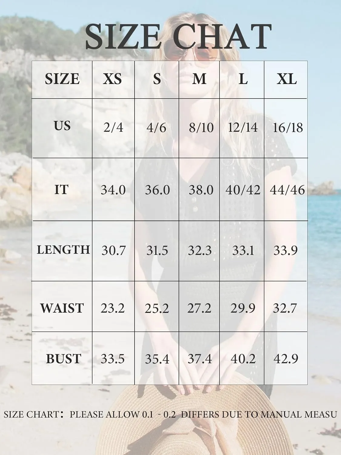 CUPSHE Women Crochet Swim Cover Up Short Sleeve V Neck Bathing Suit Beach Dress Summer Swimwear Coverups