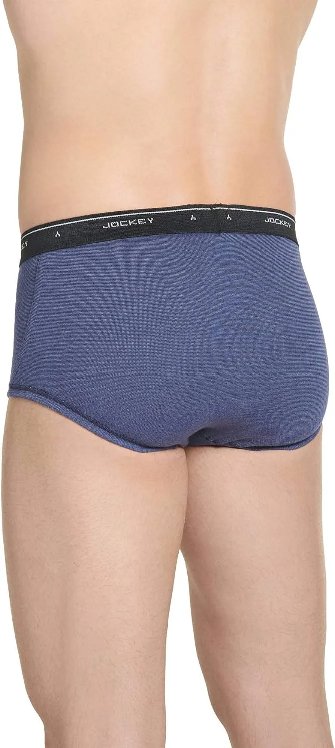 Jockey Men's Underwear Classic Full Rise Brief - 3 Pack