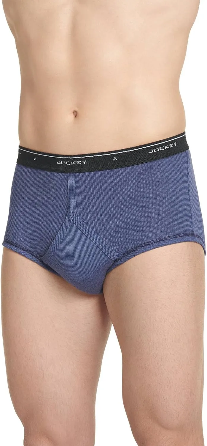 Jockey Men's Underwear Classic Full Rise Brief - 3 Pack