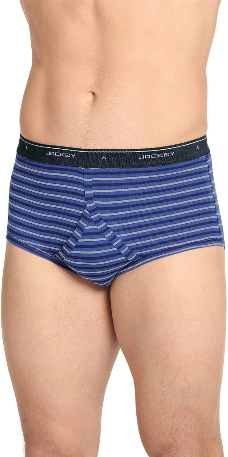 Jockey Men's Underwear Classic Full Rise Brief - 3 Pack