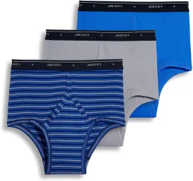 Jockey Men's Underwear Classic Full Rise Brief - 3 Pack