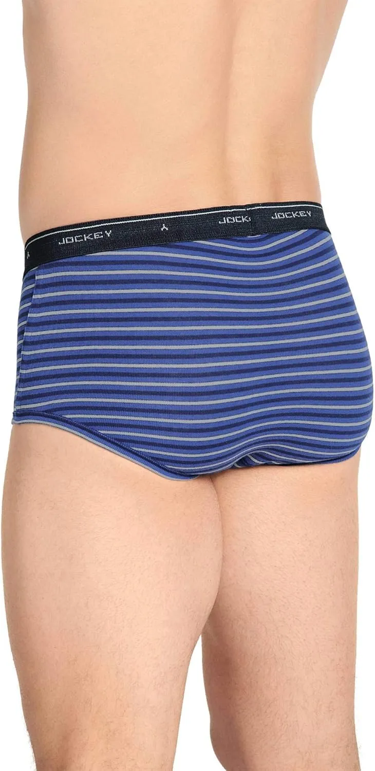 Jockey Men's Underwear Classic Full Rise Brief - 3 Pack