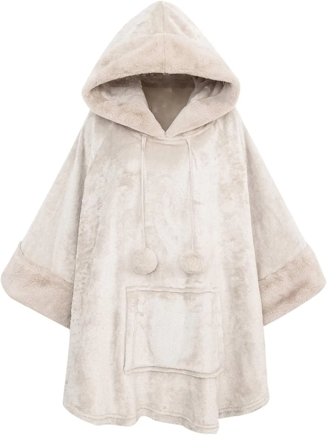 Oversized Hooded Blanket Sweatshirt with Pocket - Cute Birthday or Christmas Gift