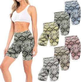 Sexy Basics Womens Ultra Soft Yoga Bike Short | Stretch Boxer Briefs | Multi Packs
