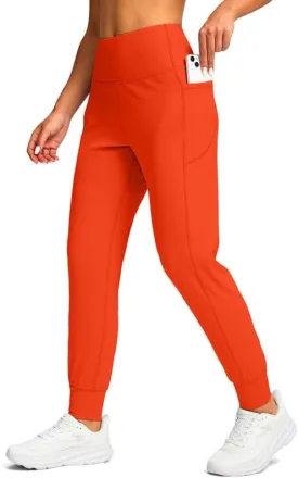 Viodia Women's Joggers with Pockets High Waisted Athletic Workout Yoga Jogger Pants for Women Tapered Sweatpants