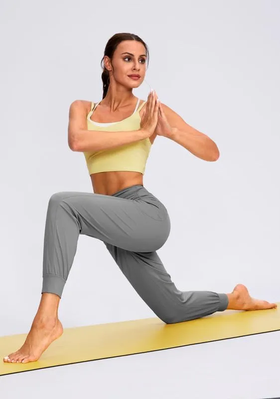 Viodia Women's Joggers with Pockets High Waisted Athletic Workout Yoga Jogger Pants for Women Tapered Sweatpants